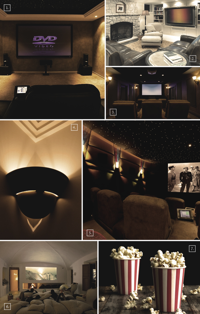 Basement Home Theater Ideas | Interior Design Ideas