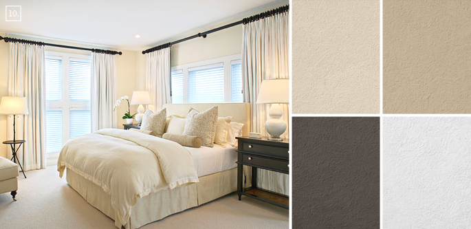 Bedroom Color Ideas: Paint Schemes and Palette Mood Board 